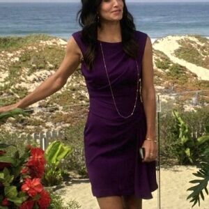 Diane Von Furstenberg Ruched Waist Dress